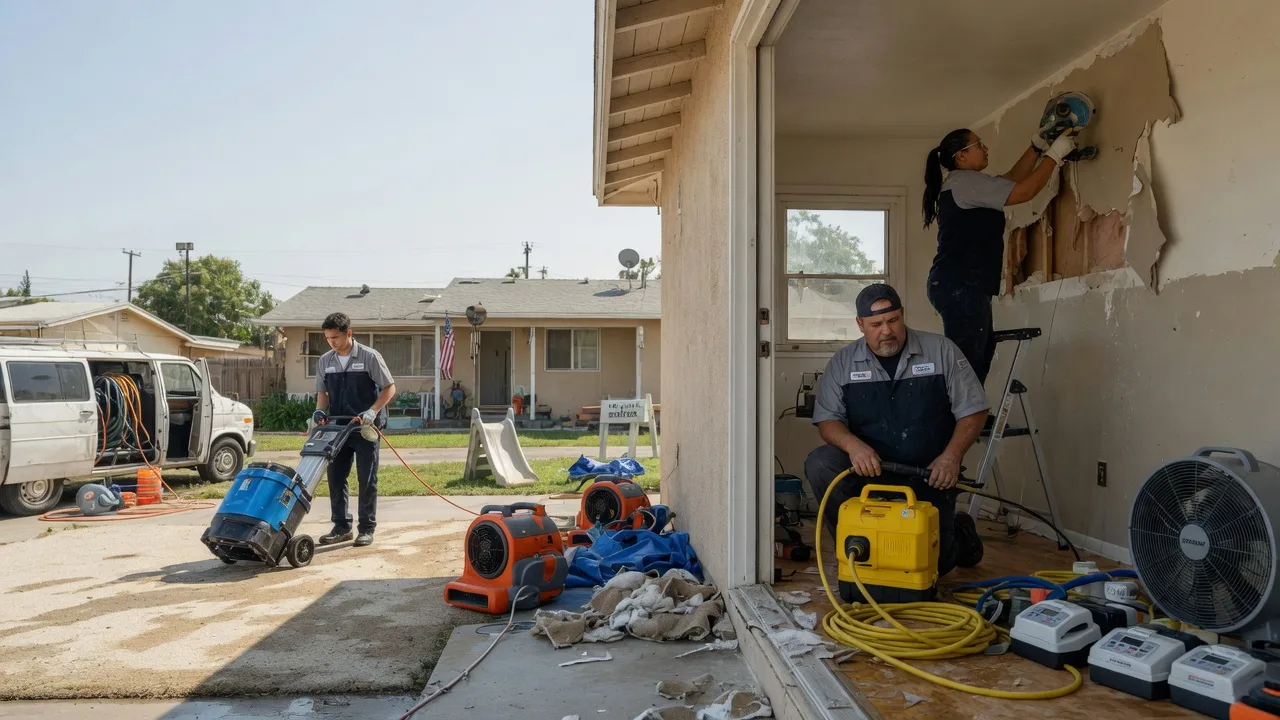 Water Damage Restoration in Fresno, TX near me
